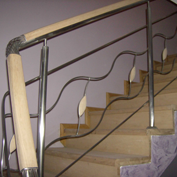 Stainless steel railings