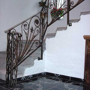 Wrought iron railings