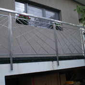 Stainless steel railings