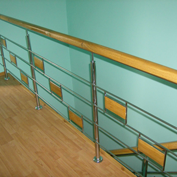 Stainless steel railings